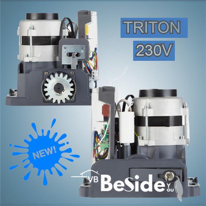 PROFELMNET Triton 600kg. Μηχανισμός κίνησης συρόμενης γκαραζόπορτας (χωρίς σύστημα ελέγχου)