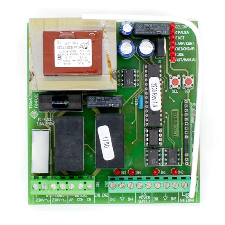 SEAV LRS 2205, 2T Ηλεκτρονικός πίνακας ελέγχου, αυτοματισμός για μηχανισμό κίνησης συρόμενης πόρτας